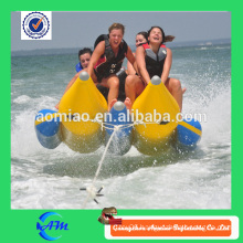 high reputation banana boat sunscreen inflatable water banana boat for sale